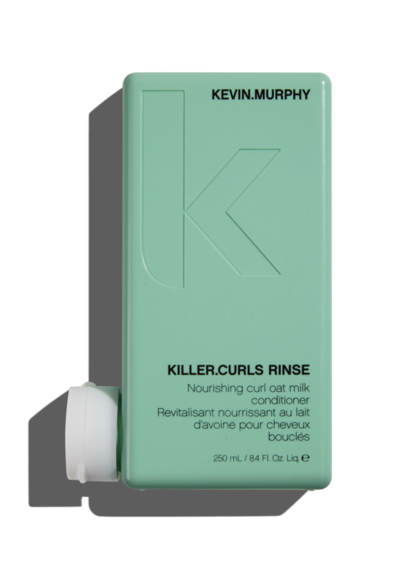Kevin.Murphy KILLER.CURLS RINSE Maitinamasis avižų pieno kondicionierius garbanoms 250ml