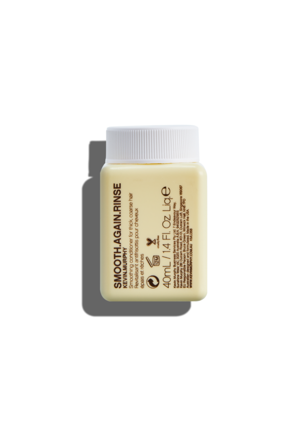Kevin.Murphy SMOOTH.AGAIN.RINSE TRAVEL SIZE - Glotninamasis kondicionierius storiems ir šiurkštiems plaukams 40ml