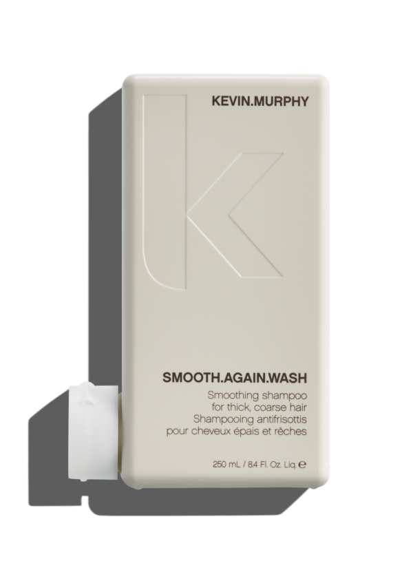 Kevin.Murphy SMOOTH.AGAIN.WASH Glotninamasis šampūnas storiems ir šiurkštiems plaukams 250ml