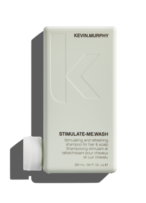 Kevin.Murphy STIMULATE-ME.WASH Stimuliuojantis gaivinamasis šampūnas plaukams ir galvos odai 250ml
